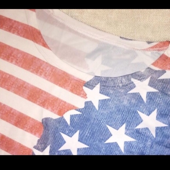 FINAL🎉HP🎉AMERICAN FLAG T-SHIRT🇺🇸USA - Picture 5 of 8